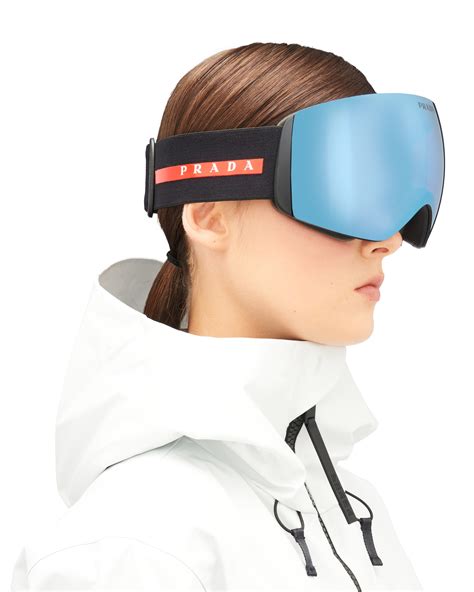 occhiali prada snowboard|Prada Linea Rossa By Oakley Ski Goggles.